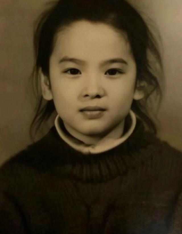 什么叫美人胚子,看看宋慧乔的童年照就知道了!从小美到大