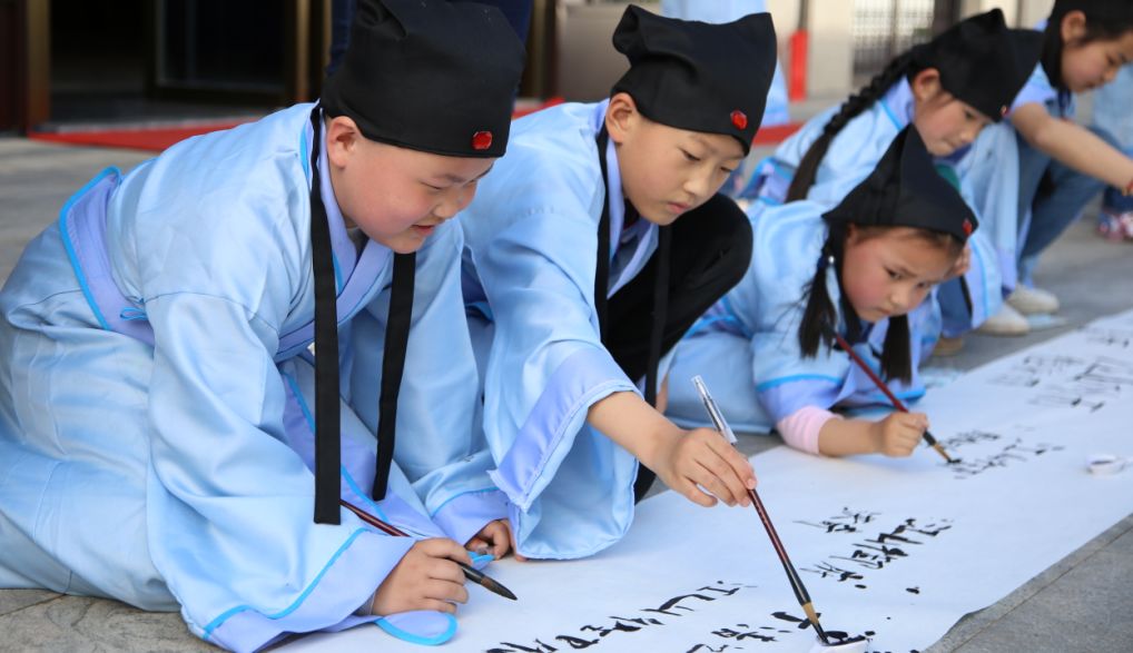 国学六艺游园华盛少年国学游园会活动圆满落幕