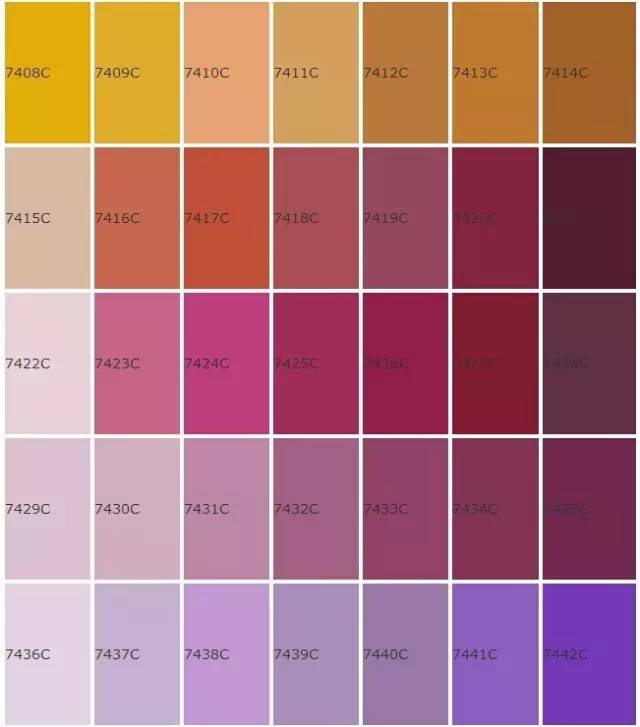 时尚色卡配色不再是难事