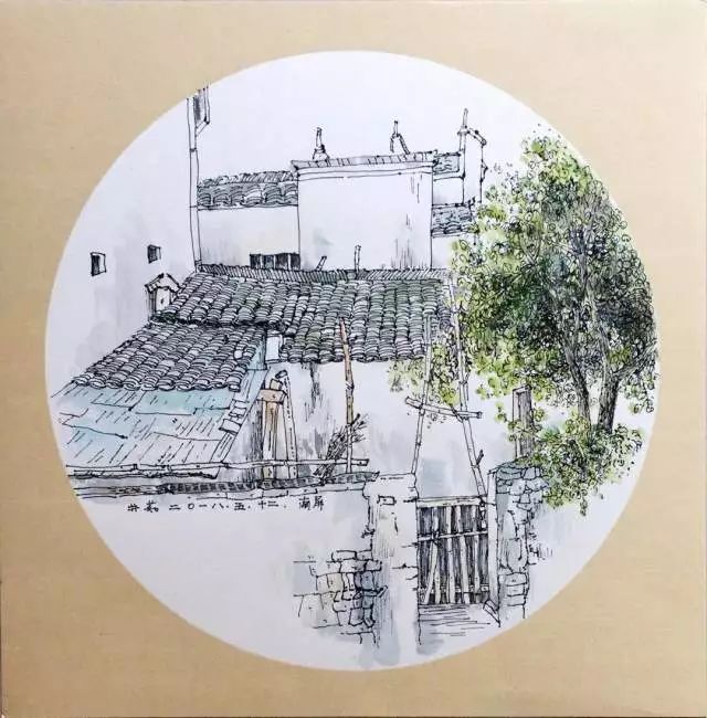 写生画不尽的徽州