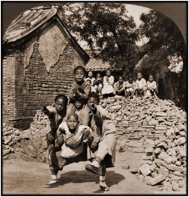 20世纪初中国老照片,是当时人们真实的生活写照