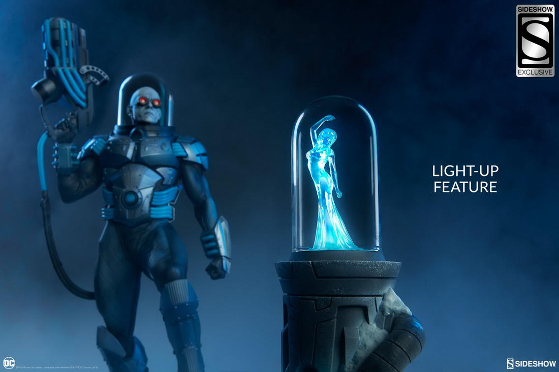 模玩欣赏-dc反派急冻人雕像