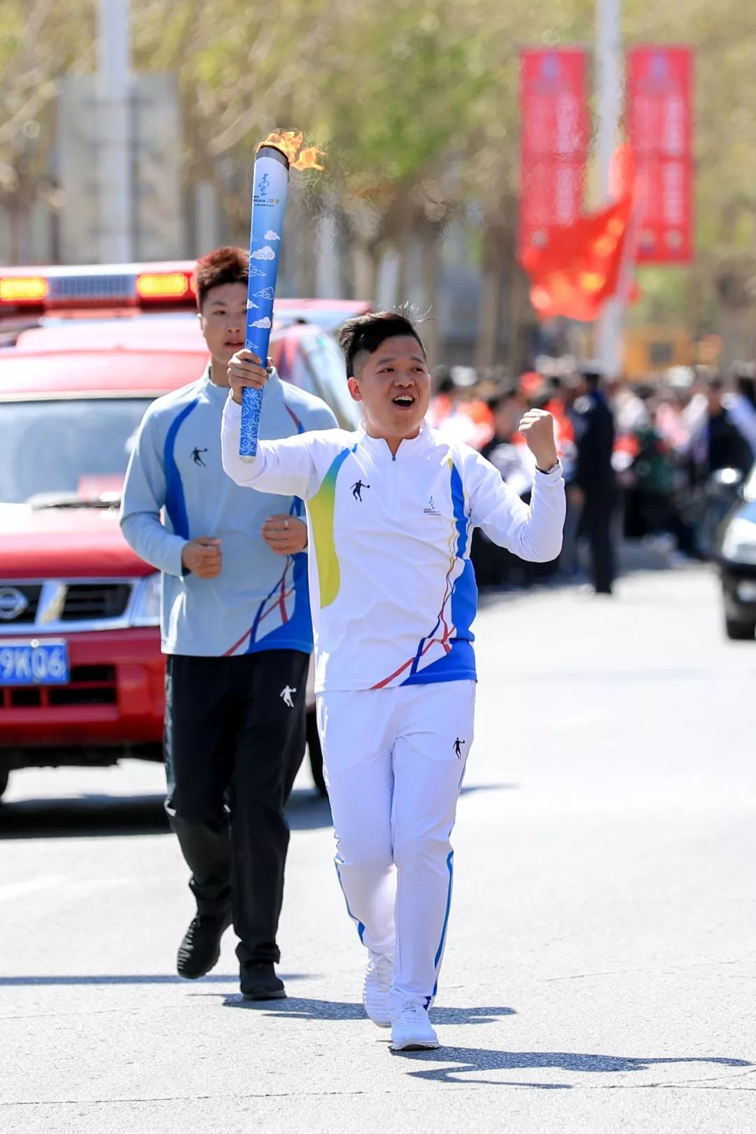 火炬手 龍鳳火炬手 納爾頌火炬手 張楠楠……她是內蒙古自治區前射箭