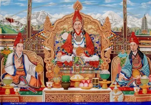 图/吐蕃赞普面对这样的屠戮,佛教徒也开始了反击.