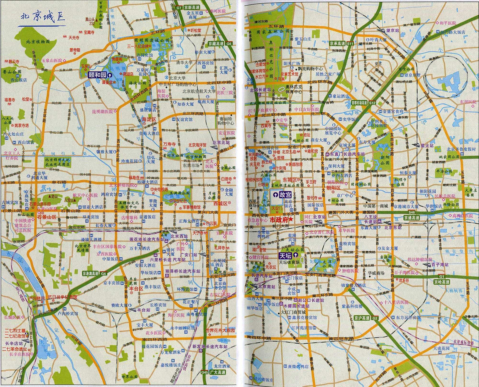北京外七门地图图片