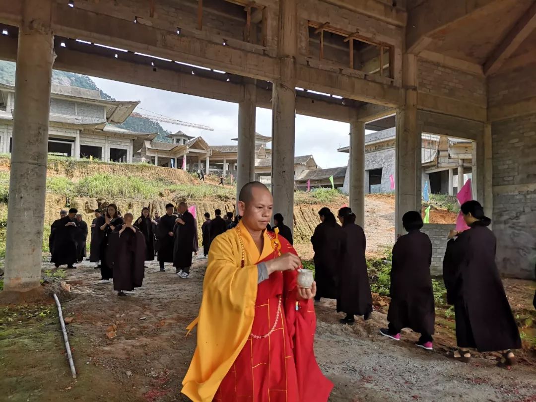 佛门盛事回顾丨怀集六祖禅院举办大型上瓦增福现场热闹非凡