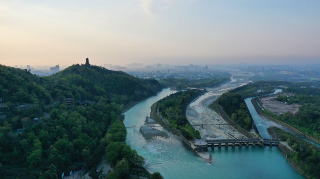 都江堰全景