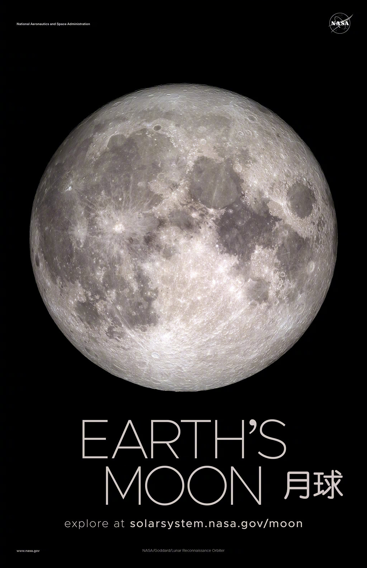 nasa官方发布太阳系天体海报,言语无法形容的美丽_星球