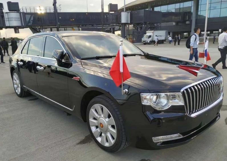 红旗又一款神秘新车比红旗l5更气派配40tv8发动机