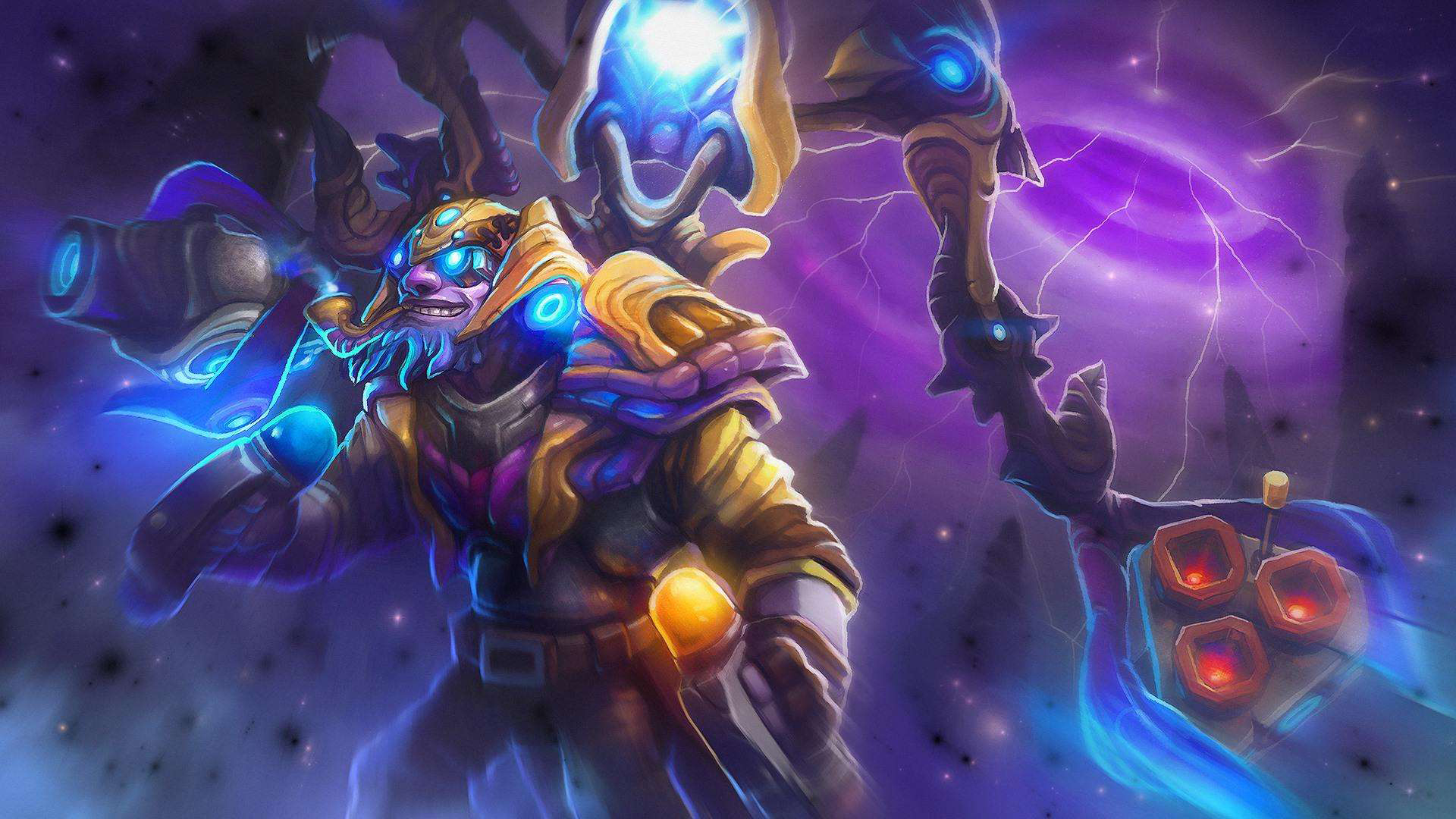 发条技师(1费),赏金猎人(1费),修补匠(1费),伐木机(2费),炼金术士(4费