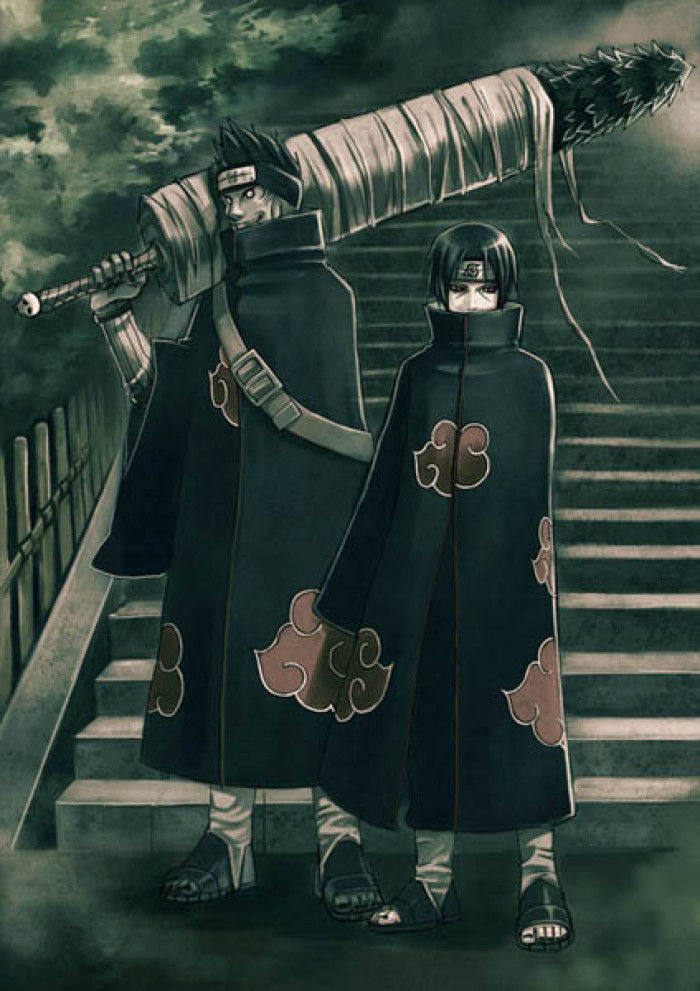 戒指の南――干柿鬼鲛 代号: 南 (南斗)戒指の朱――宇智波鼬 代号:朱