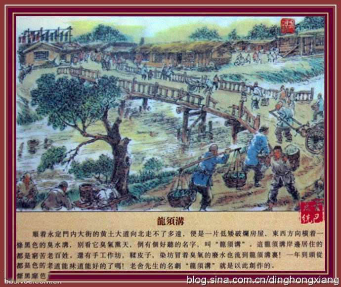 老舍笔下的龙须沟昔日究竟什么样老照片告诉你