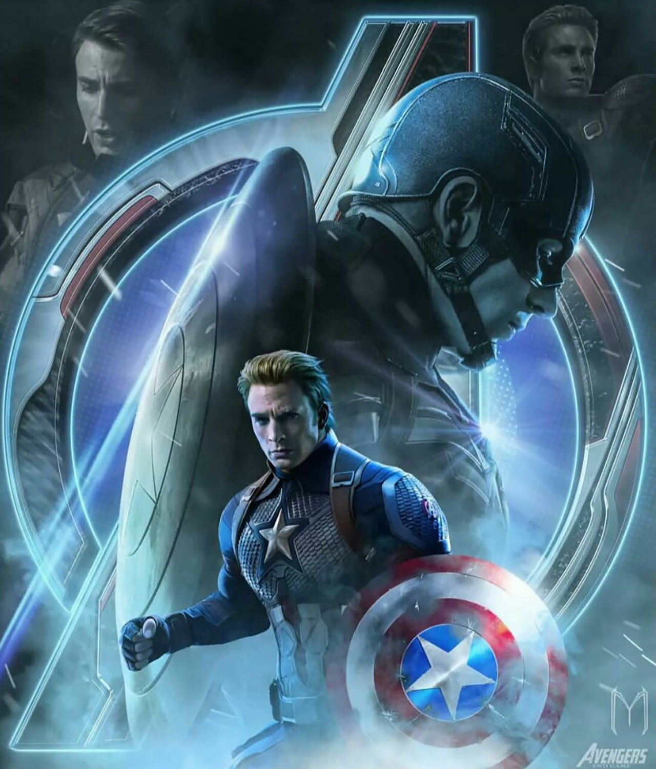 原创《复仇者联盟4》:初代美队的完美谢幕!