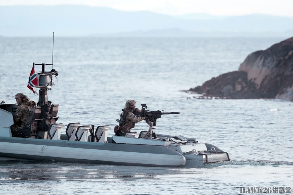 原创挪威海军特种部队实弹演习照片 近岸防御主力 遏制俄罗斯