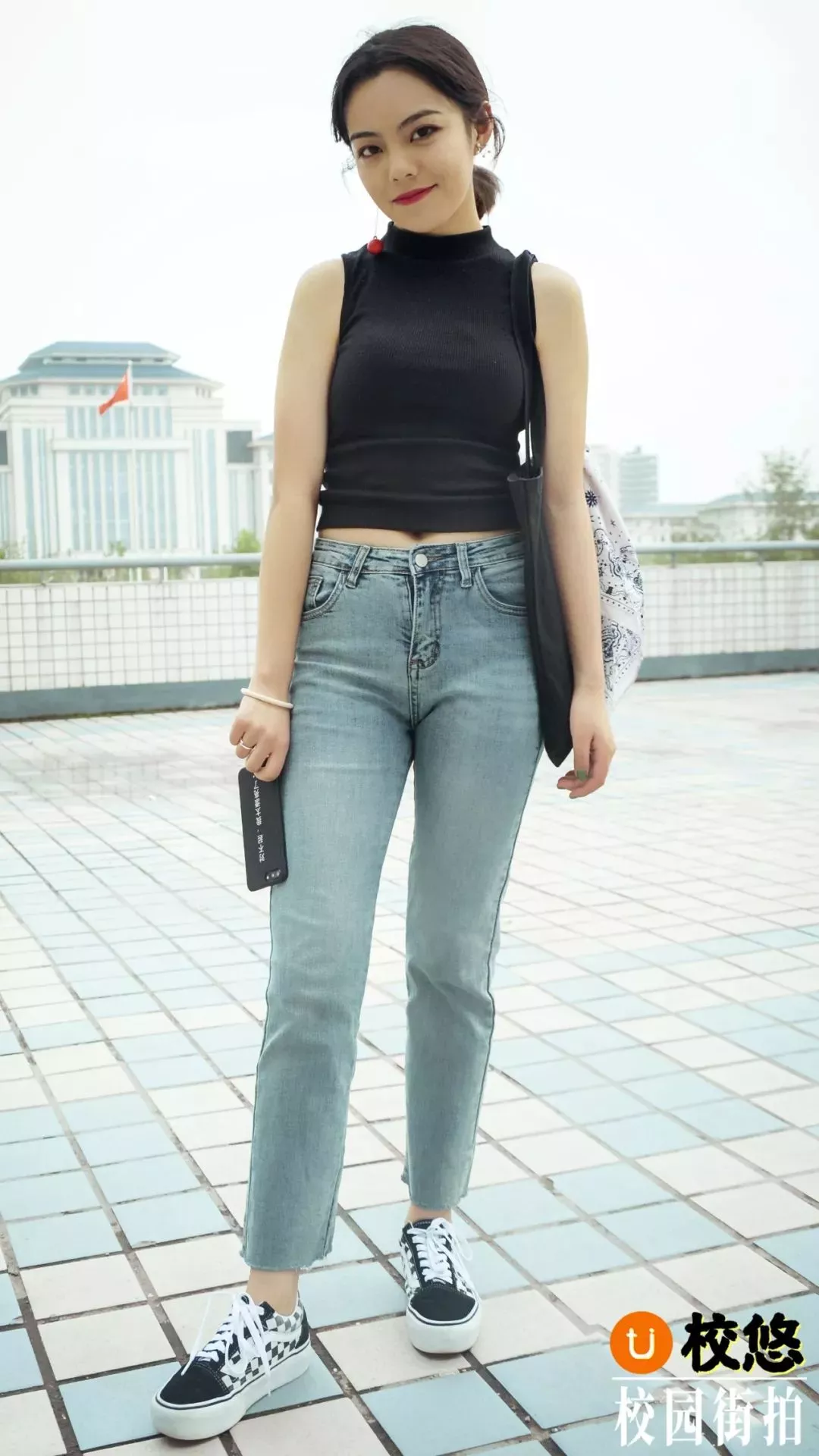 街拍郑州哪个大学城颜值最高