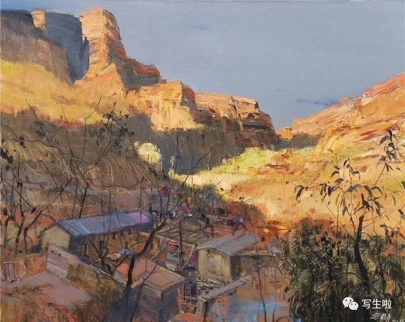 画院油画创作室主任国家一级美术师北京画院专职画家bai yuping白羽平