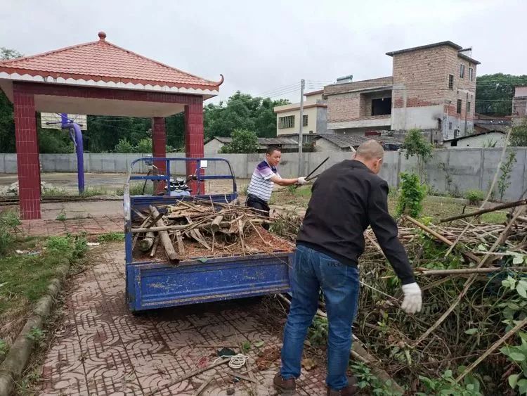 【文明實踐】龍門縣各鄉鎮街道組織開展人居環境整治活動_麻榨鎮