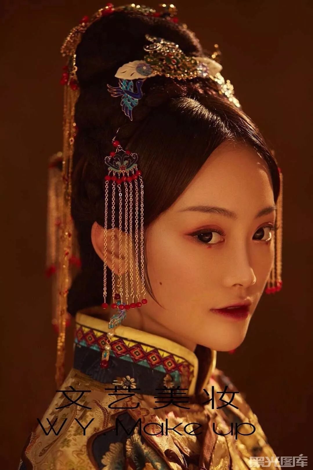 古代清朝!梳妆造型分享.