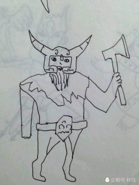 lol:小学生手绘人物,认出3个以上是大神,图四哭笑不得