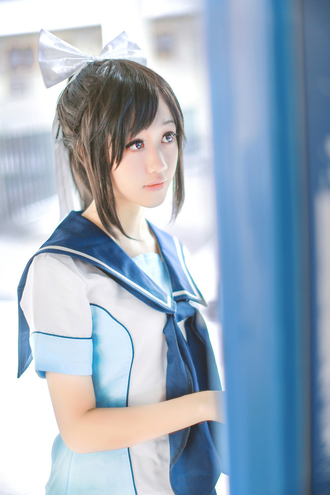 cos:高岭爱花-制服jimiko_响_摄影