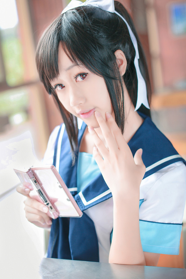 cos:高岭爱花-制服jimiko_响_摄影