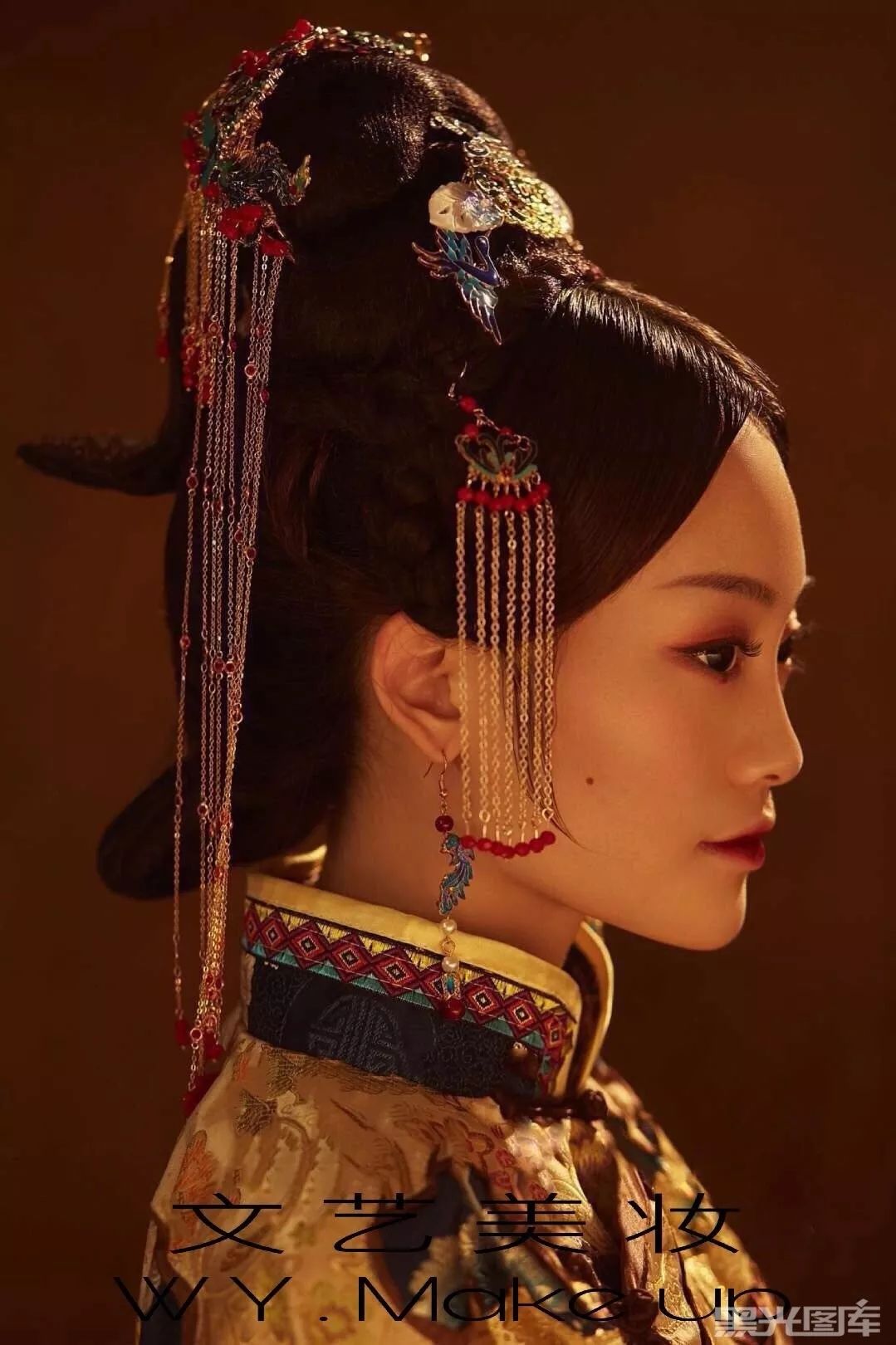 古代清朝!梳妆造型分享.