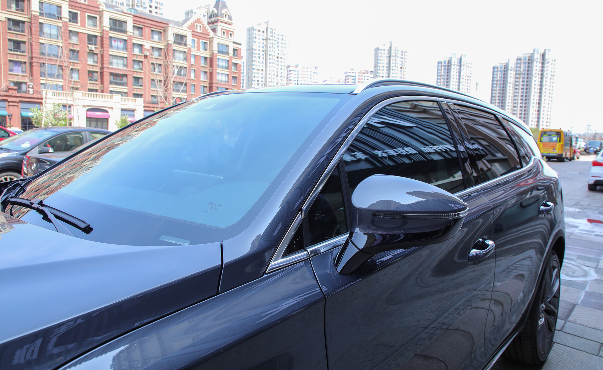 比亚迪 唐 威固高端隔热膜 v70 k14 施工案例