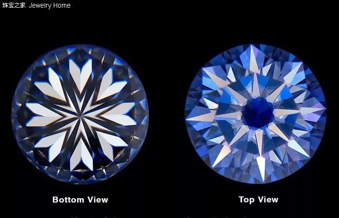 但别因为有些柜姐所谓的"最好的切工"就为之心动,其实八心八箭只是