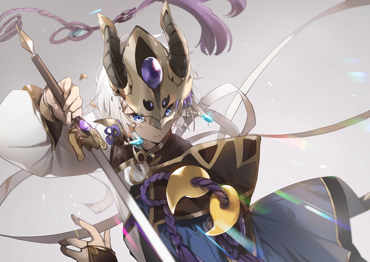 动漫头像:gao changgong (fate) 人称兰陵王子