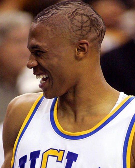美式篮球运动员的发型图片