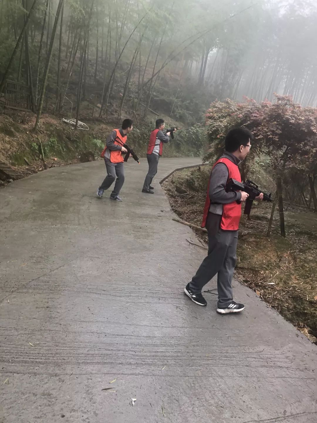 中国银行萍乡市分行公司客户经理培训户外拓展活动