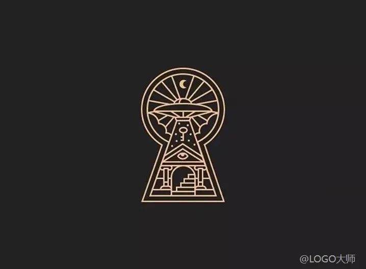 飞碟主题logo设计合集鉴赏