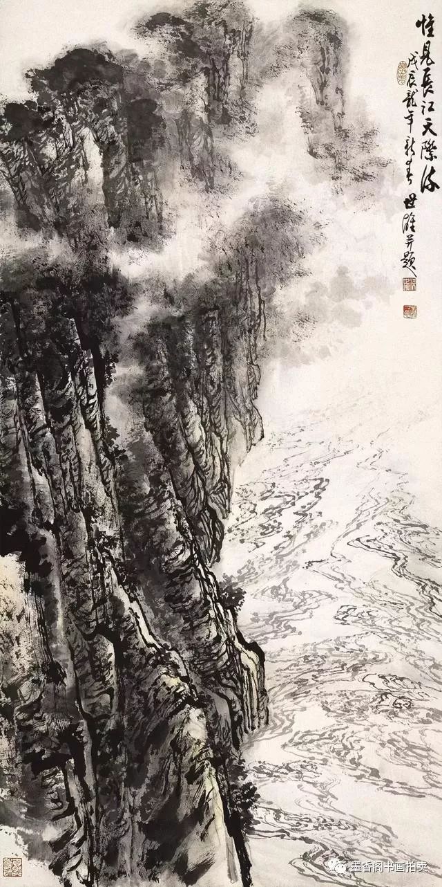 梁世雄山水画作品欣赏