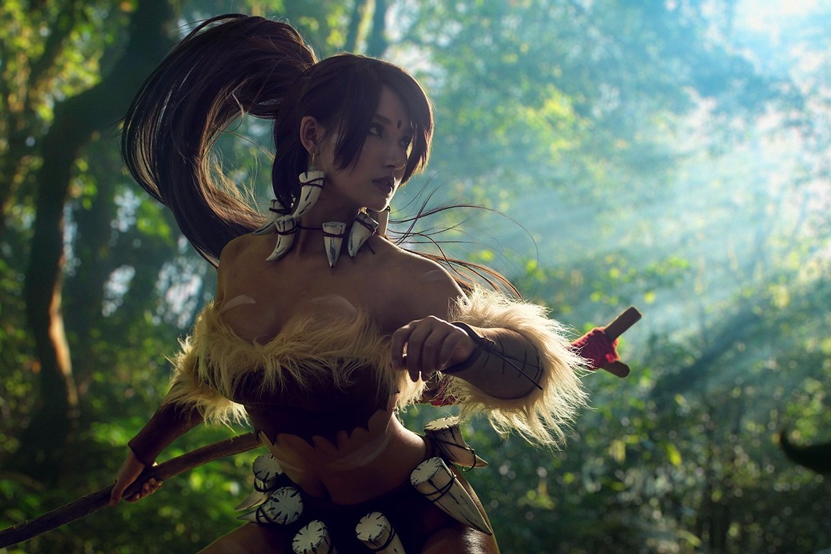 高质量cosplay:狂野女猎手奈德丽,让我为您指路.
