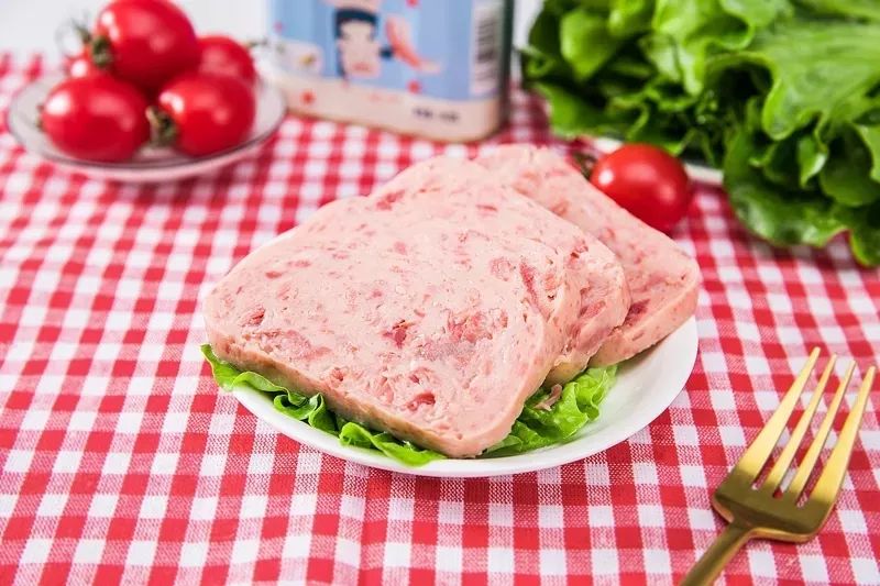 【吃货团】火腿午餐肉 中粮小白猪代加工 精选好肉 看得见的肉粒