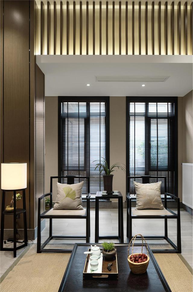 260㎡新中式设计,山水弄影,美如诗画的江南之风