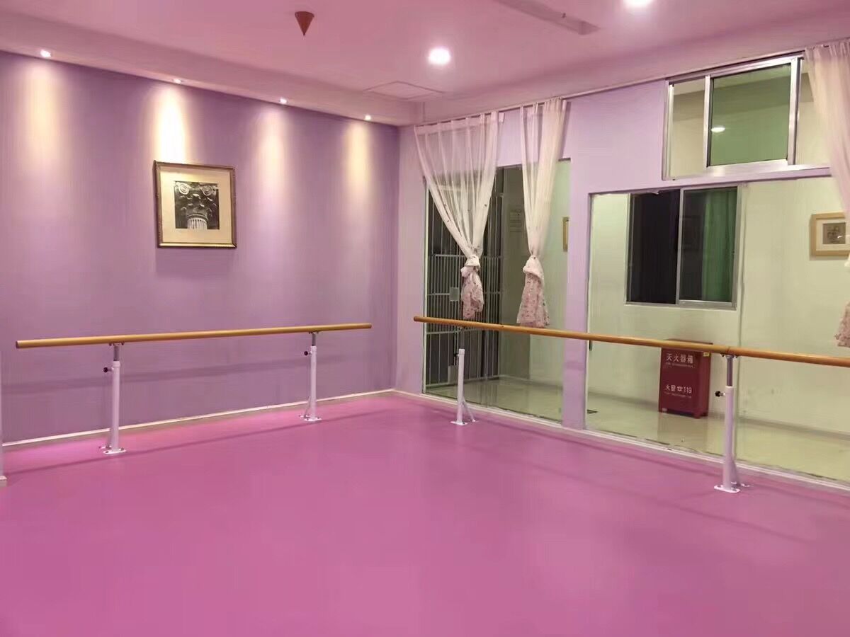 舞蹈房专用舞蹈地胶地垫室内专业pvc防滑环保教室培训少儿舞台练功房