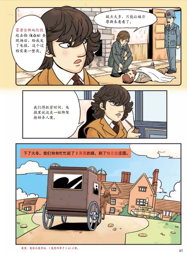 荐书读漫画版大侦探福尔摩斯开启孩子的逻辑推理能力和想象力