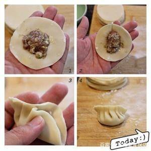 教你变着花样包饺子(内含11种精致花样饺子包解)_饺子皮
