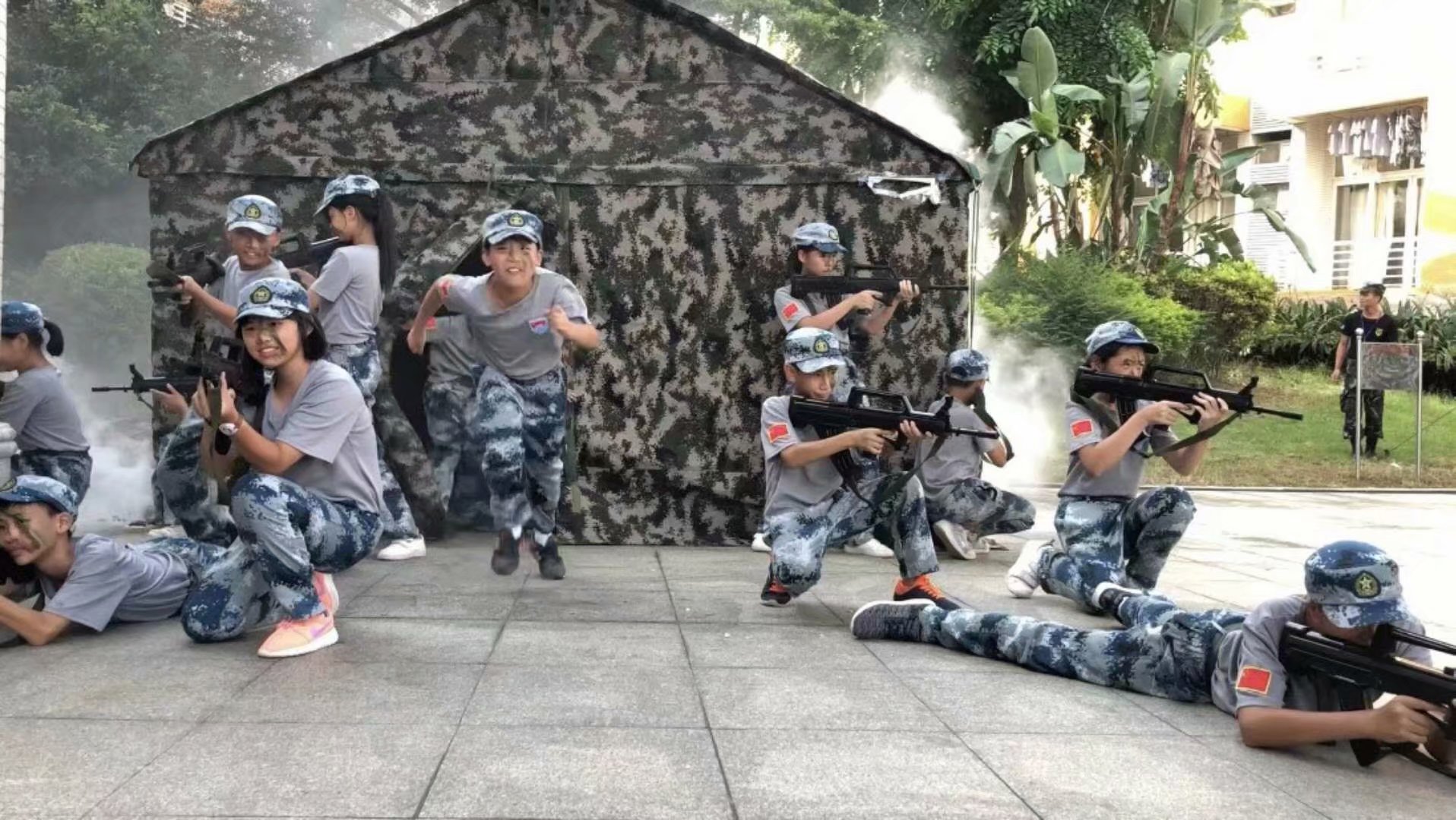 激情蛻變黃埔軍校軍事夏令營