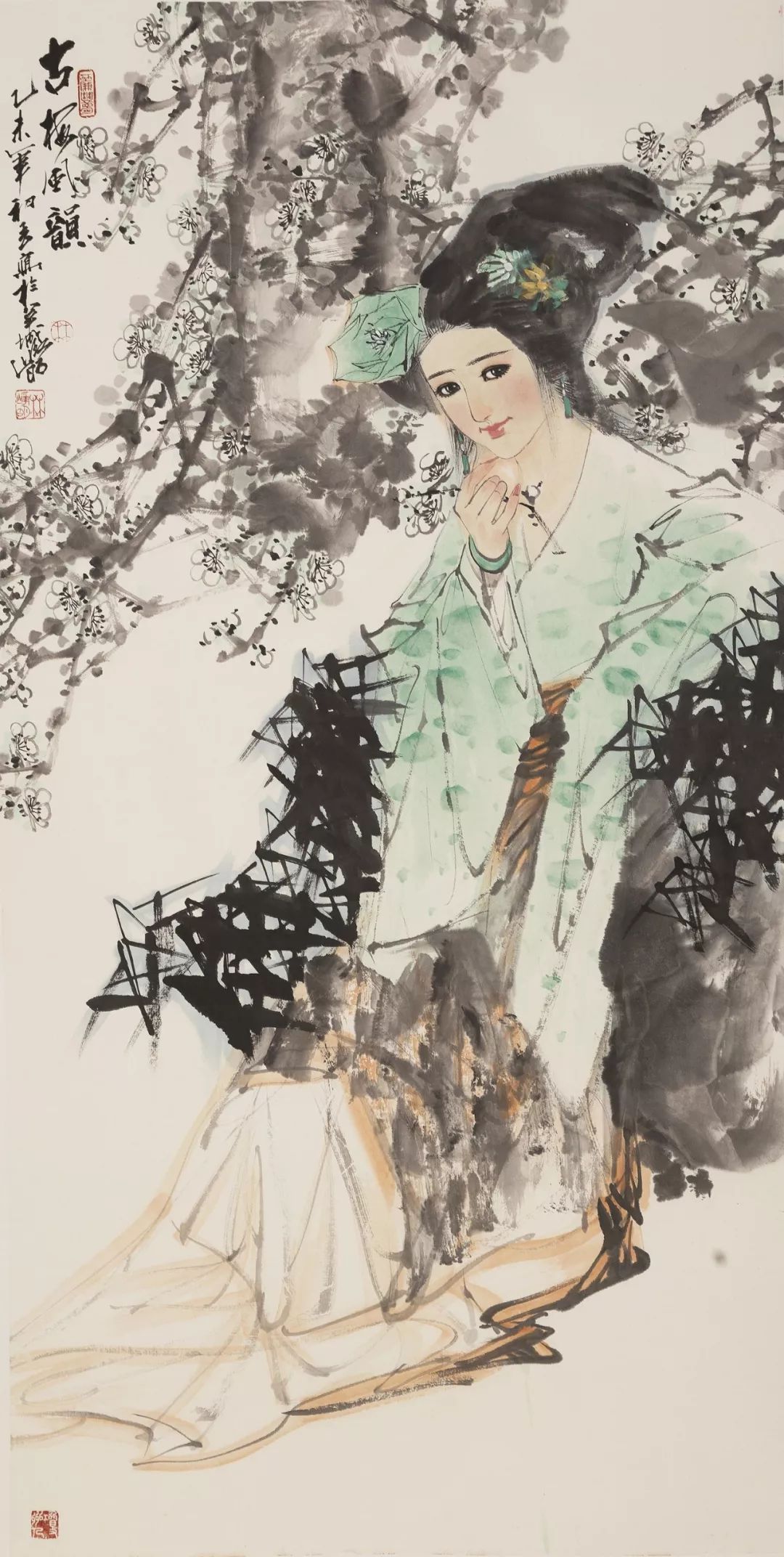 春风大雅旅日画家林峥明国画展5月11日10:30在广州二合一艺术馆开幕