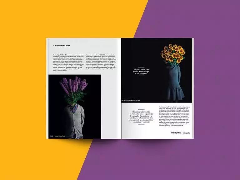 版式设计verboten杂志版式设计