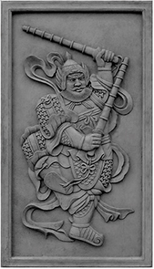 砖雕之门神的含义砖雕厂家万堂砖雕详解