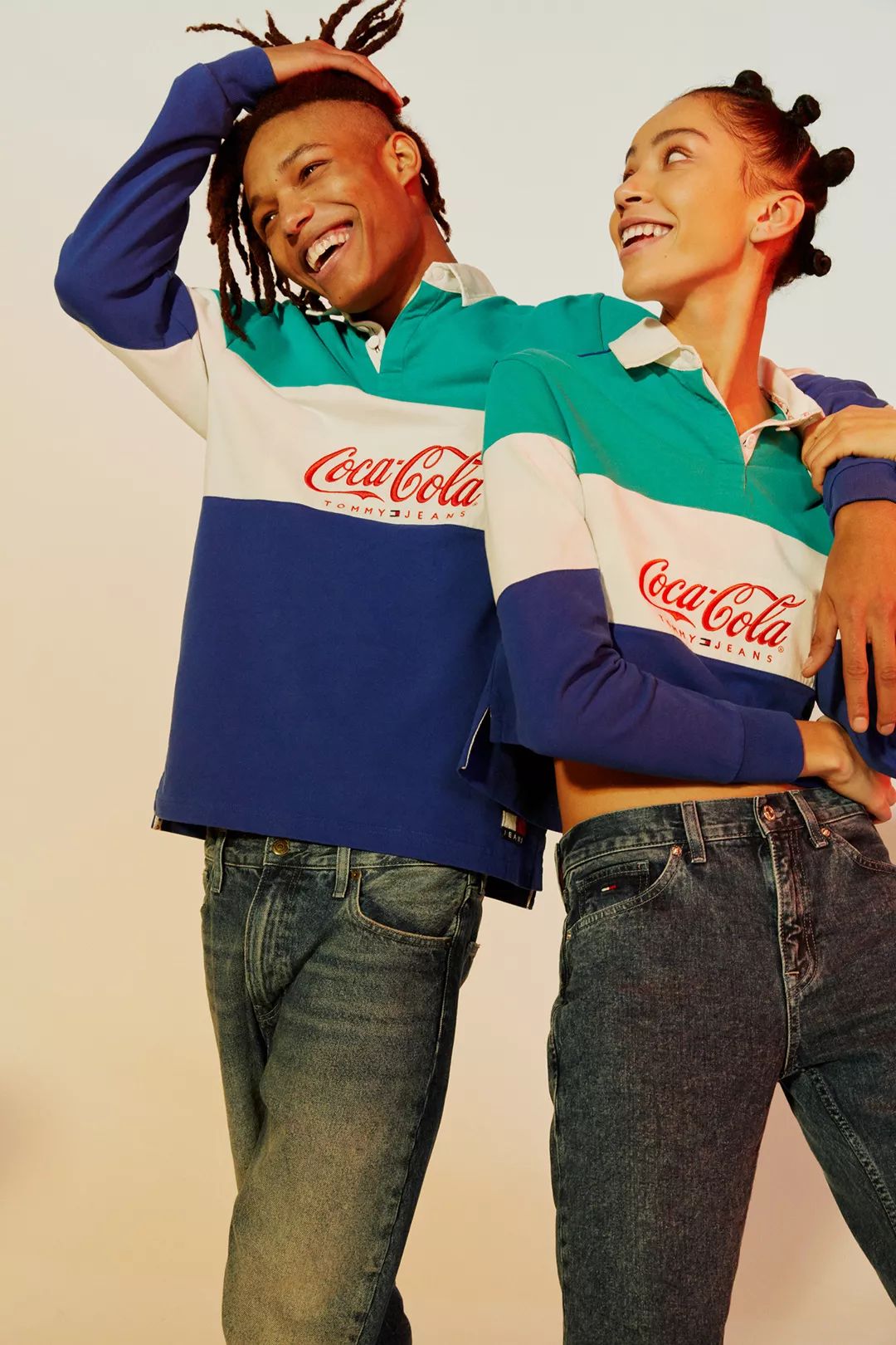 造型示范tommy jeans x coca
