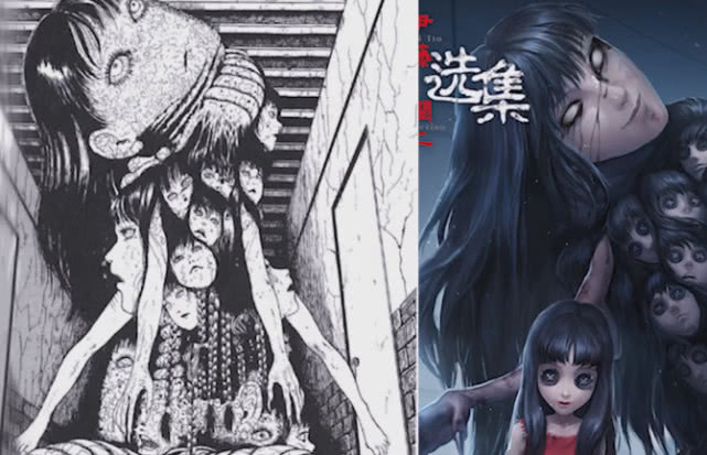 第五人格:富江皮肤新联动!女巫超"恐怖"皮肤,这得有几个头?