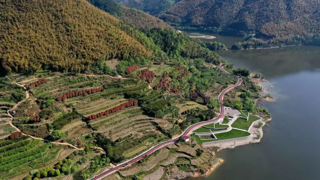 明净的巧英水库白鹭翔集,锦鳞闪耀,山光云影,尽映水底,似璀璨明珠镶嵌