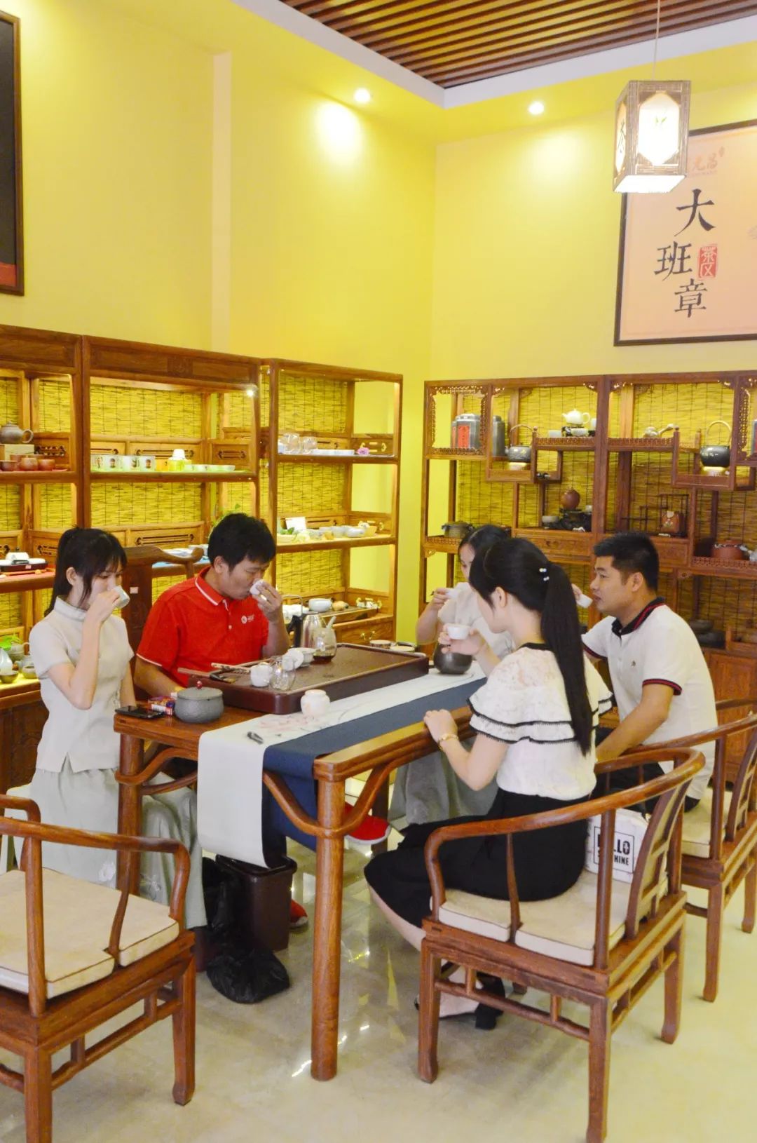 合浦这家古典优雅的茶叶店盛大开业了