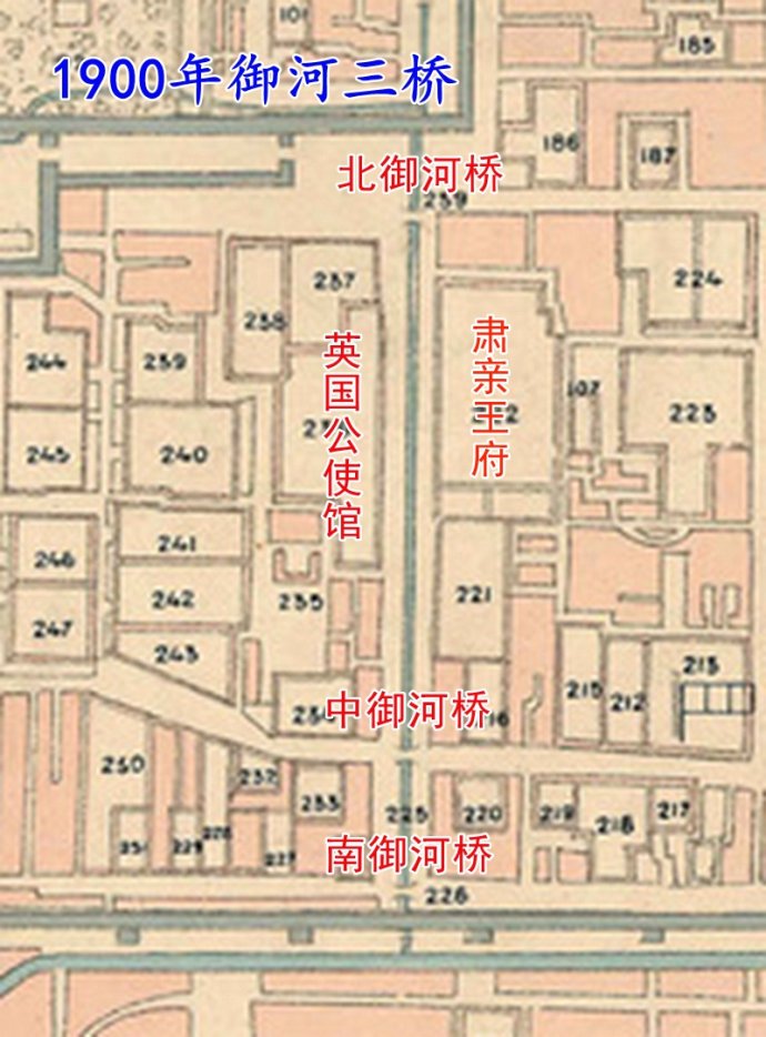 东交民巷地图图片