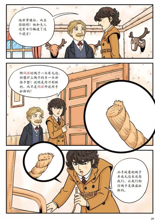 荐书读漫画版大侦探福尔摩斯开启孩子的逻辑推理能力和想象力
