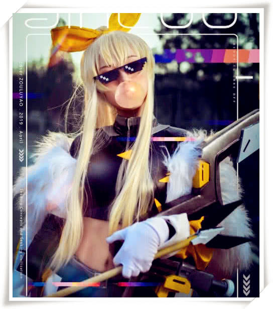 王者荣耀长腿女神cos伽罗箭羽风息网友这谁顶得住